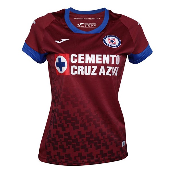 Camiseta Cruz Azul 2ª Mujer 2020/21 Rojo